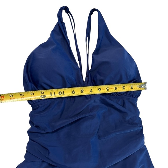 You Dian Navy Blue One Piece Bathing Suit Size XL NWT - Picture 13 of 16